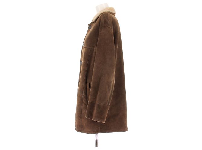 Autre Marque JEKEL Brown Wool Coat - view 4