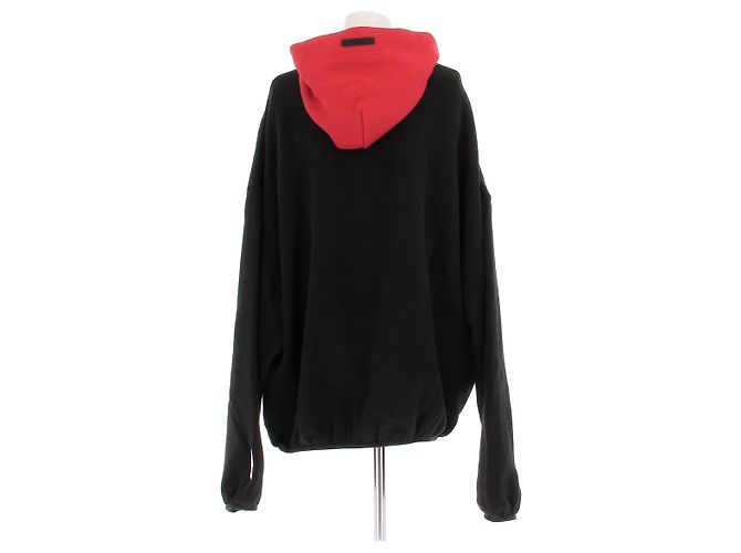 Fear of God Essentials Hoodie Schwarz Rot - Ansicht 2