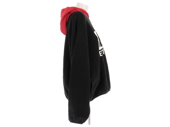 Fear of God Essentials Hoodie Schwarz Rot - Ansicht 3