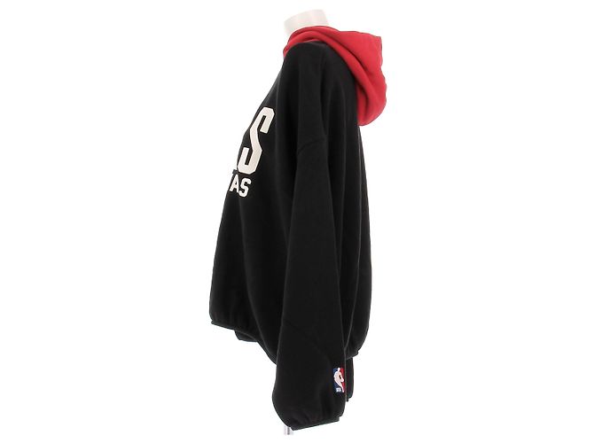 Fear of God Essentials Hoodie Schwarz Rot - Ansicht 4