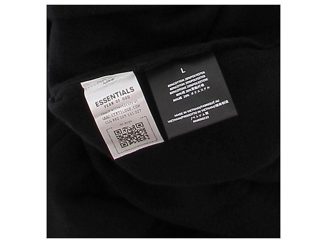 Fear of God Essentials Hoodie Schwarz Rot - Ansicht 5