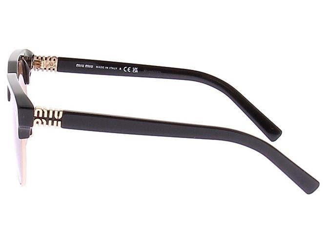 Miu Miu Gafas de sol negras Negro - vista 3