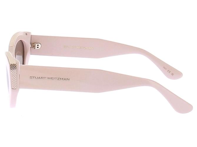 Stuart Weitzman Gafas de sol rosas - vista 4