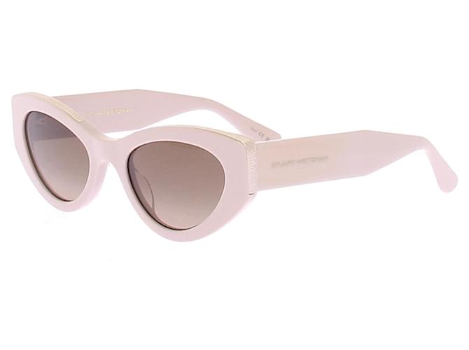 Stuart Weitzman Gafas de sol rosas - vista 5