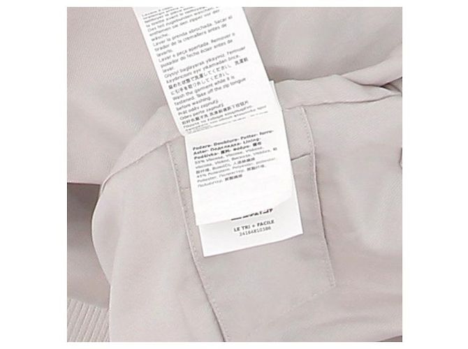 Max Mara Satinjacke Silber - Ansicht 6