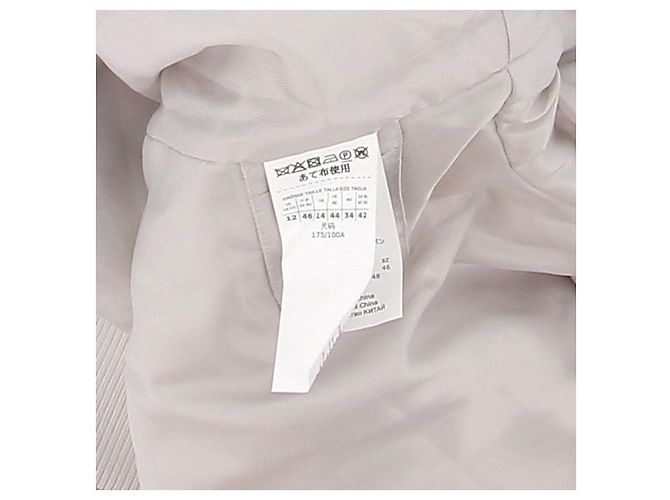 Max Mara Satinjacke Silber - Ansicht 7