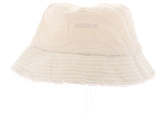 Autre Marque Cappello Bob MONDAY Beige in Cotone - vista 2