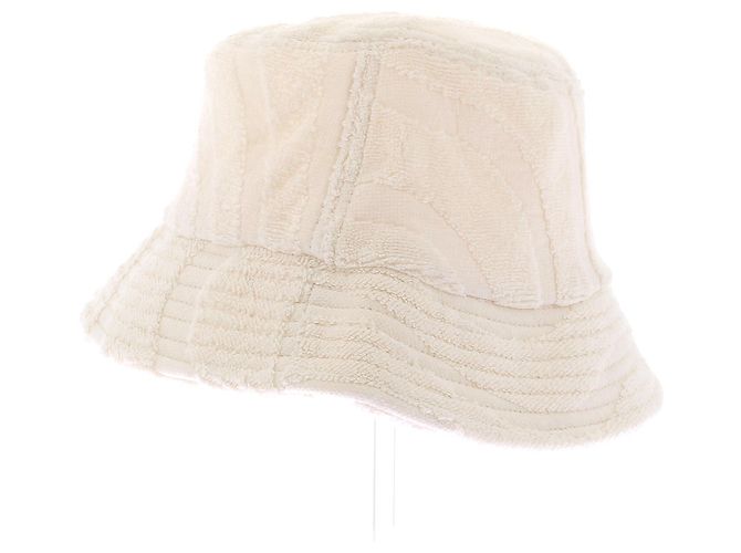 Autre Marque Cappello Bob MONDAY Beige in Cotone - vista 3
