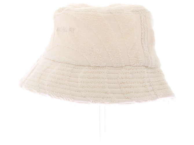 Autre Marque Cappello Bob MONDAY Beige in Cotone - vista 5