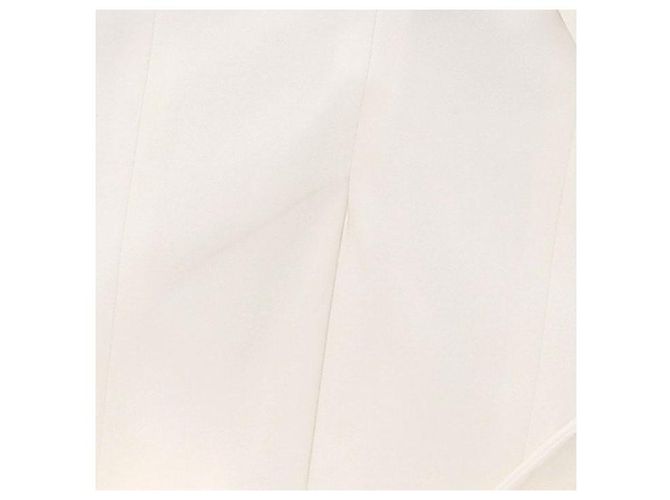 Autre Marque ONORI Maxikleid weiß mit schwarzen Fransen - Ansicht 3
