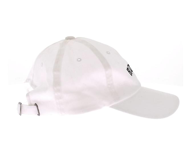 Rotate Cap weiß aus Baumwolle mit Logo - Ansicht 3