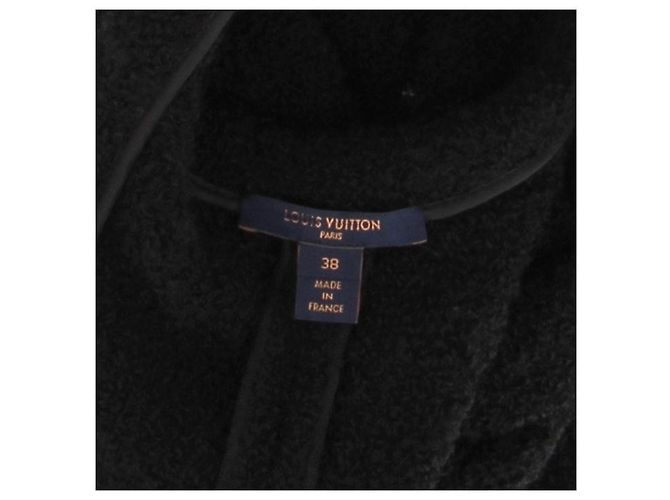 Louis Vuitton ärmelloses schwarzes Wollkleid - Ansicht 5