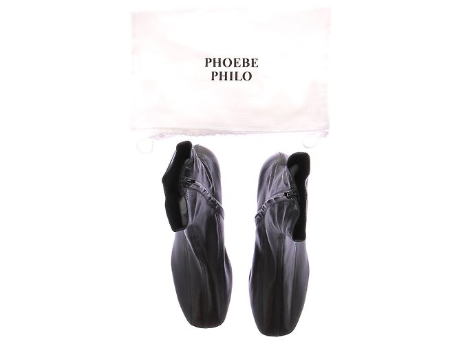Phoebe Philo Stivaletti neri "Club 30" - vista 8