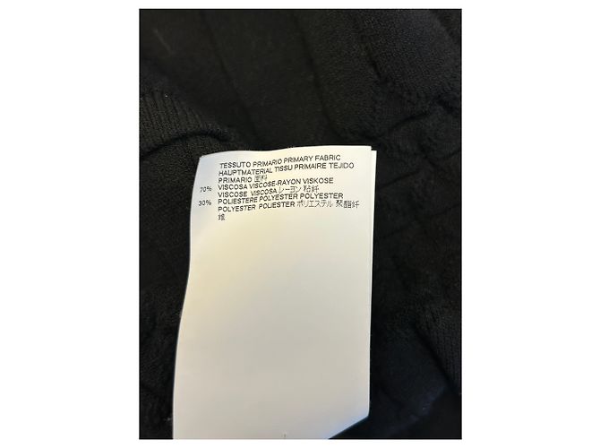 Dsquared2 Schwarzes Viscose Kleid - Ansicht 6