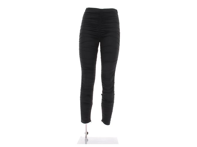 Alexander Wang Leggings schwarz gerafft - Ansicht 2
