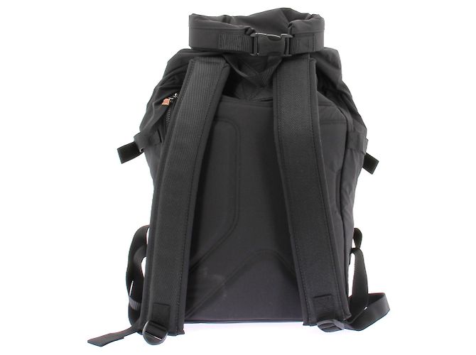 Zaino Loewe in tessuto nero con logo - vista 2