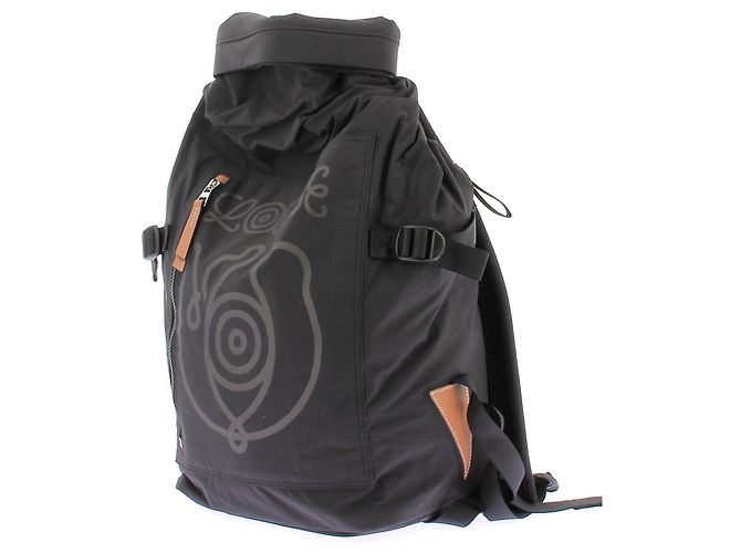 Zaino Loewe in tessuto nero con logo - vista 5