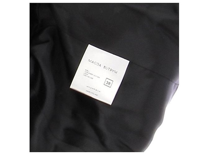 Magda Butrym Lederjacke braun - Ansicht 7