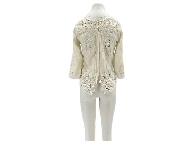 Zadig & Voltaire Blusa blanco roto - vista 2