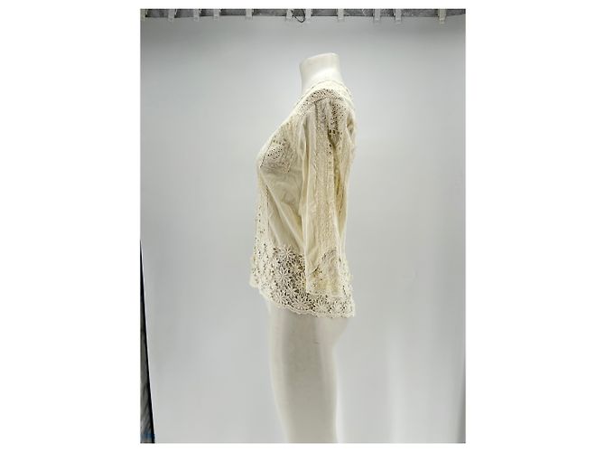 Zadig & Voltaire Blusa blanco roto - vista 4