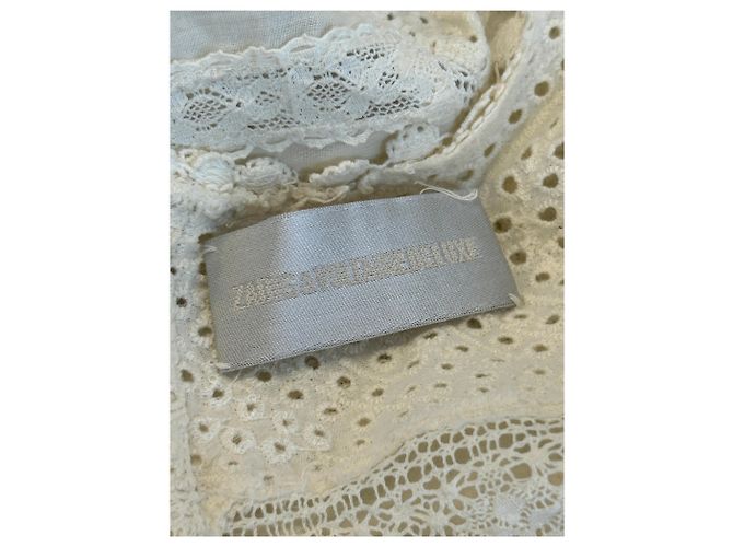 Zadig & Voltaire Blusa blanco roto - vista 5