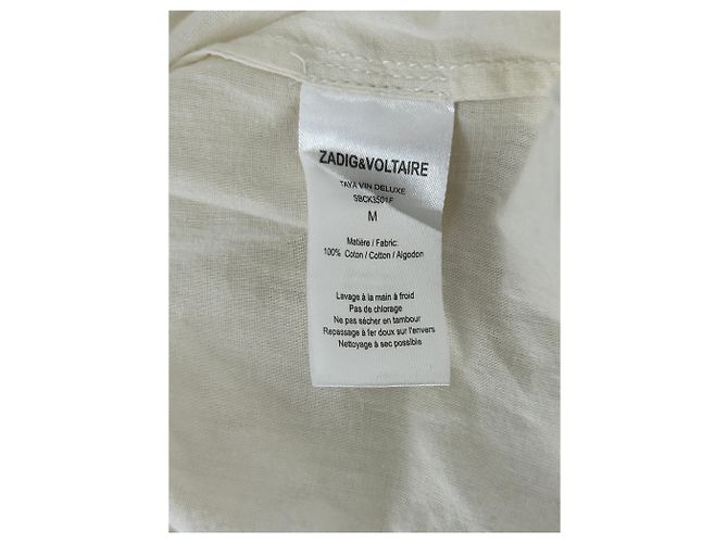 Zadig & Voltaire Blusa blanco roto - vista 6