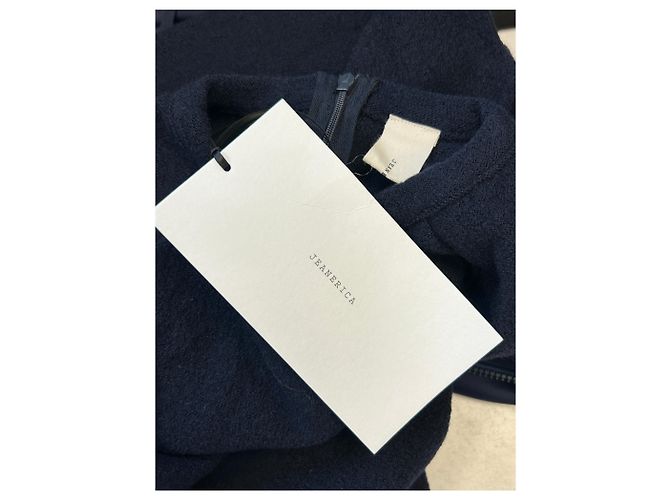 Autre Marque Top marino a maniche corte Blu navy - vista 6