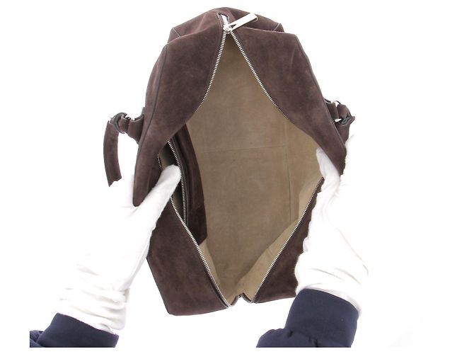 Reformation Borsa in camoscio "Patrizia" - vista 8