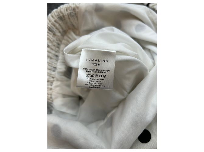Autre Marque Abito bianco a pois - vista 6