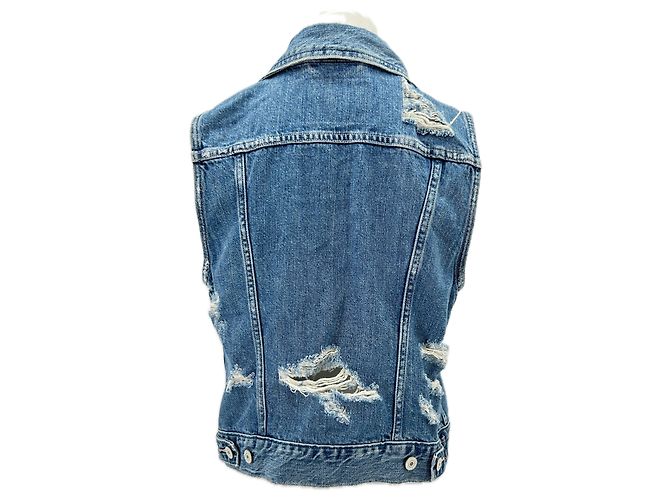 Levi's Ärmellose Jeansjacke Blau - Ansicht 2