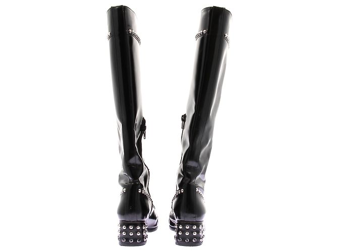 Maryam Nassir Zadeh Botas de tacón negras Negro - vista 5