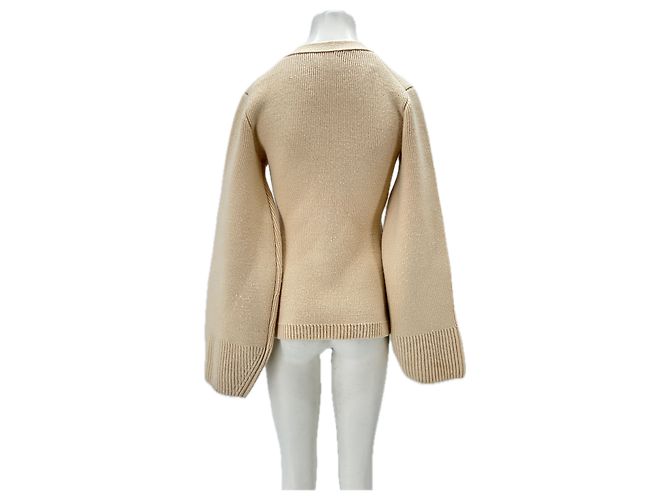 Khaite Cremefarbener Cashmere-Cardigan Beige - Ansicht 2
