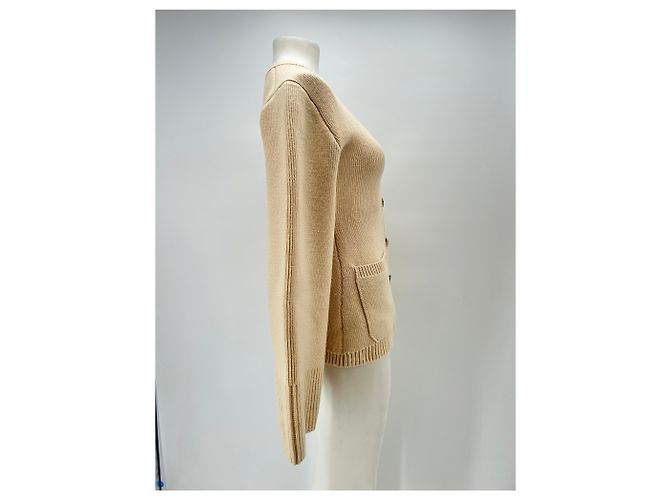 Khaite Cremefarbener Cashmere-Cardigan Beige - Ansicht 3