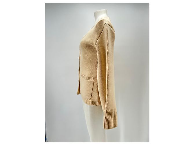 Khaite Cremefarbener Cashmere-Cardigan Beige - Ansicht 4
