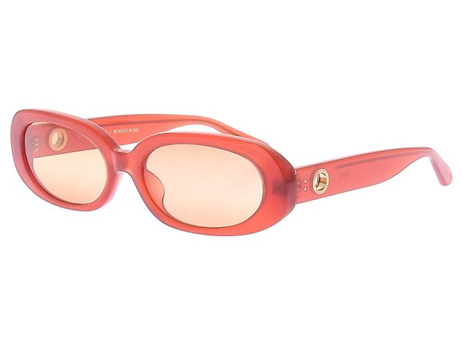 Linda Farrow Gafas de sol rojas - vista 5