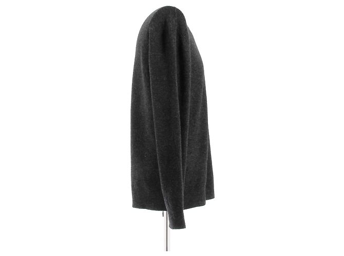Roberto Collina Wollmischpullover Grau Größe 54 - Ansicht 3