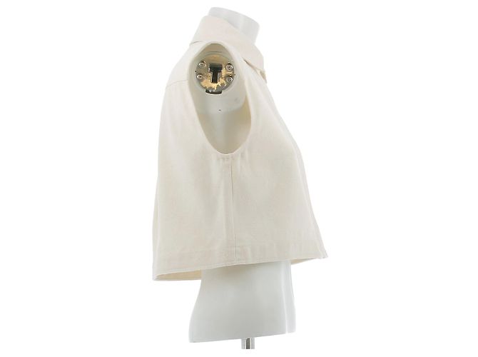 Autre Marque Camicia crema "Adora" Beige - vista 3