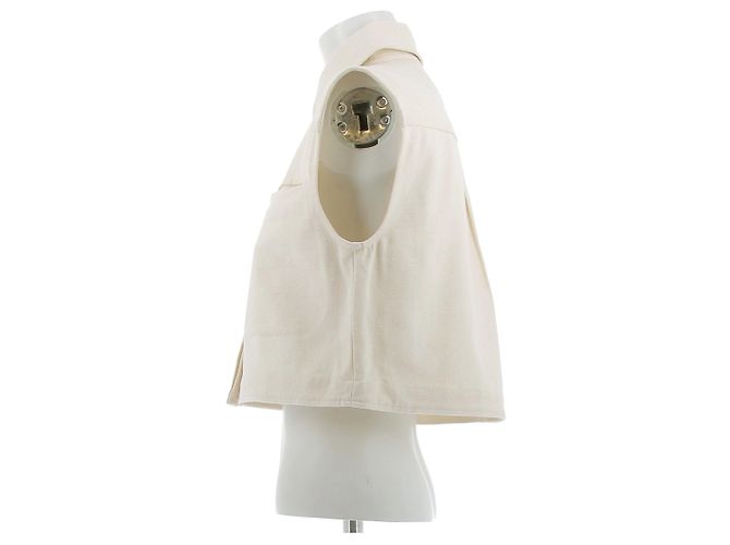 Autre Marque Camicia crema "Adora" Beige - vista 4