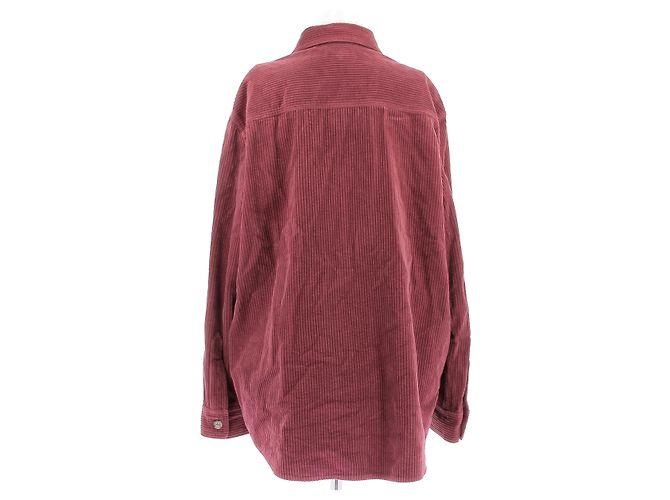 Isabel Marant Camisa de pana burdeos - vista 2