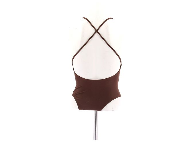 Autre Marque Costume da bagno marrone intero - vista 2