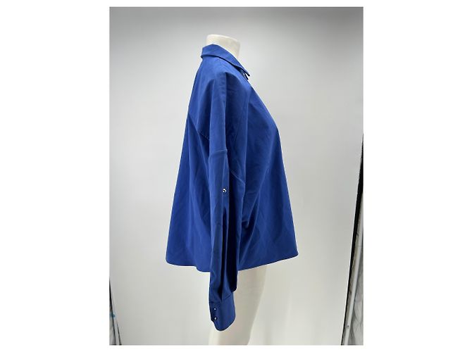 Autre Marque Camicia in cotone blu ESTEBAN CORTAZAR - vista 3