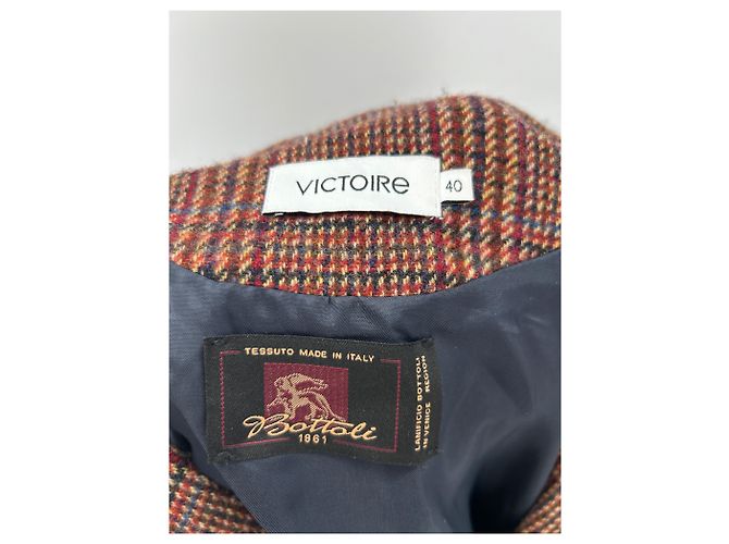 Autre Marque Blazer VICTOIRE de lana roja - vista 6