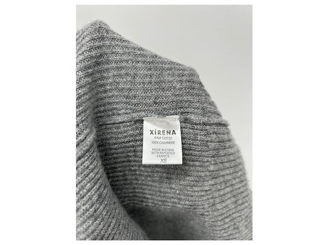 Autre Marque Grauer Pullover aus Kaschmir - Ansicht 5