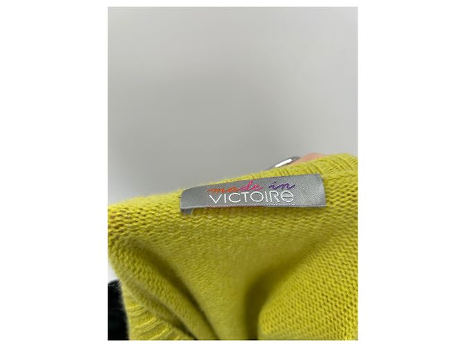 Autre Marque Grüner Cashmere-Cardigan - Ansicht 5
