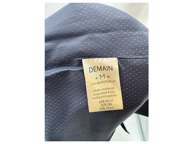 DMN Blazer a quadri blu Grigio - vista 7