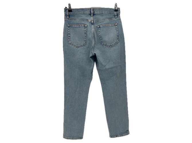 Jeans Frame Denim blu in cotone taglia 27 - vista 2
