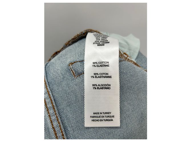 Jeans Frame Denim blu in cotone taglia 27 - vista 4