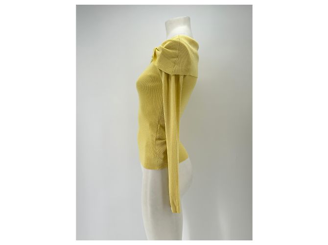 Autre Marque Top amarillo Bardot ANCOSTI - vista 4