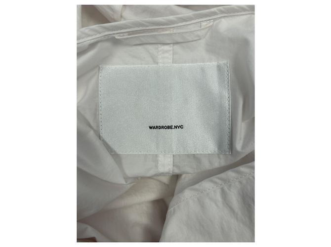 Autre Marque Parka de algodón blanca WARDROBE NYC Blanco - vista 5