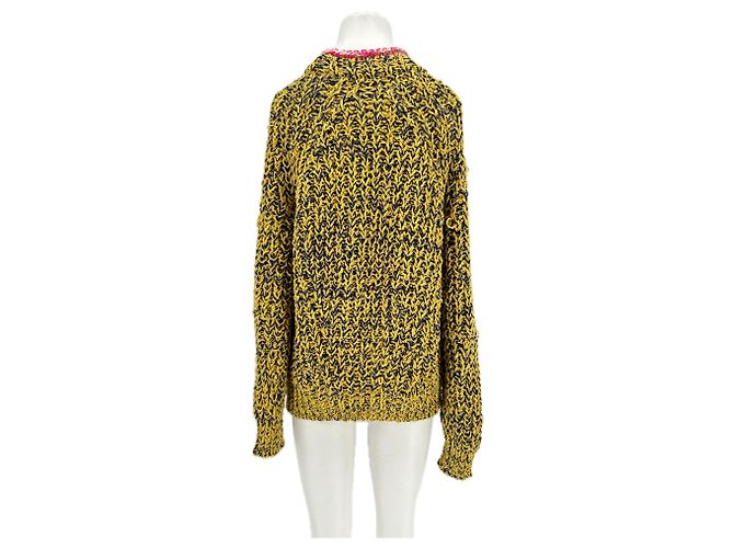 Isabel Marant Suéter de punto amarillo de algodón M - vista 2